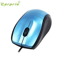 CARPRIE маленький USB 3 Кнопки оптическая прокрутка проводная мышь Мыши для ПК ноутбук Настольный бу QF28 дропшиппинг