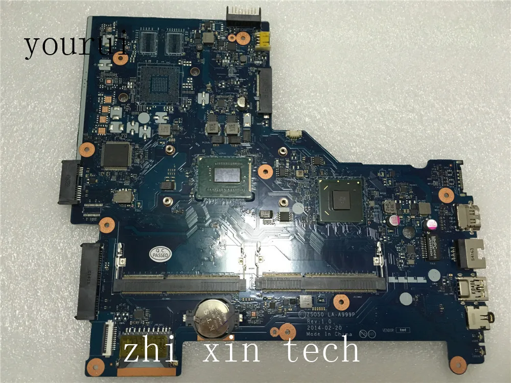 

yourui High quality For HP 15-R 250 G3 Laptop motherboard with i3-3217u CPU ZSO50 LA-A999P DDR3 Test work perfect