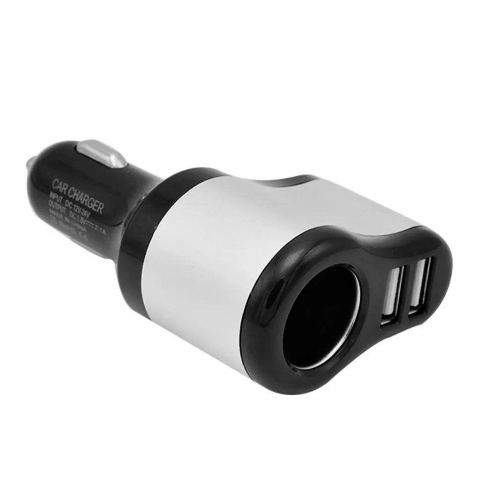 Car Cigarette Lighter S Universalocket Splitter Dual USB Charger Power