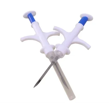 

10pcs/lot free 134.2KHz ISO FDX-B Animal Dogs 2.12mm Pet Microchips Transponder Syringe animal Id Implantable Syringe injector