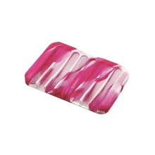 Экологичные силиконовые ванная комната мыльница сливная тарелка держатель лоток чехол для хранения TB распродажа