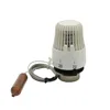 Thermostatic radiator valve actuator with temperature sensor probe for room radiant underfloor flooring heating system m30 ► Photo 1/3