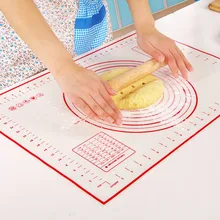 Dehomy силиконовый коврик антипригарный коврик для разминания теста коврик для раскатывания теста коврик с чешуями кухонные инструменты для приготовления пищи 60*40 см