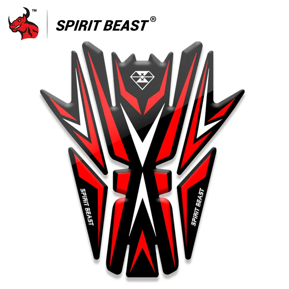 

SPIRIT BEAST Motorcycle Sticker Moto Pegatinas Gas Feul Tank Pad Motorbike Decals Protector Pad for Honda Yamaha Kawasaki BMW