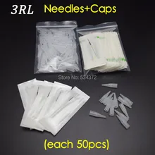 3R (Needles +Tips Each 50pcs ) Professional Permanent Makeup Machine Needles Caps For Eyebrow Lips 3R (Needles +Tips Each 50pcs ) Professional Permanent Makeup Machine Needles Caps For Eyebrow Lips