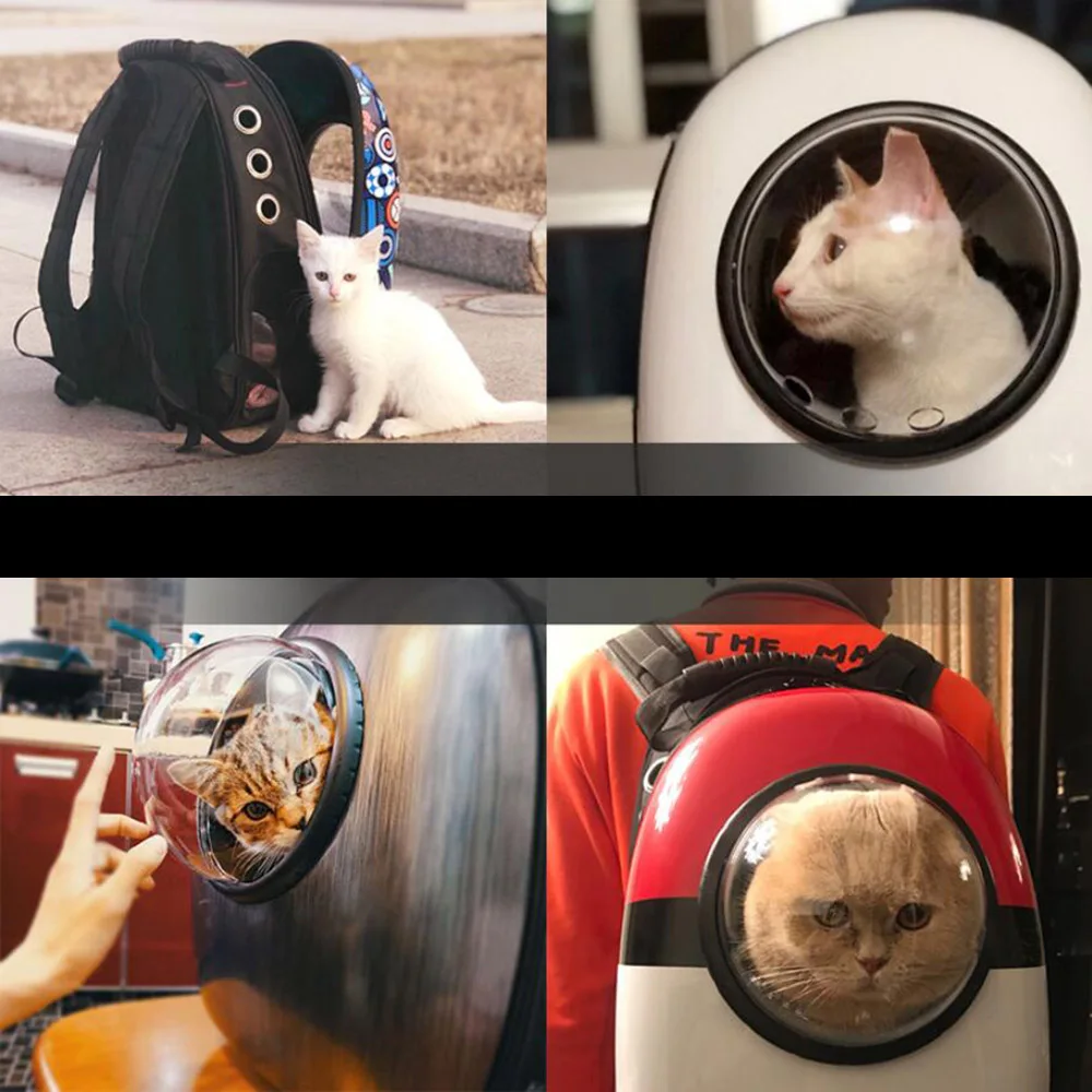 Space Capsule Astronaut Cat Backpack Bubble Window for Puppy Chihuahua Small Dog Carrier Crate Outdoor Travel Bag Cave 1500gE Space Capsule Astronaut Cat Backpack Bubble Window for Puppy Chihuahua Small Dog Carrier Crate Outdoor Travel Bag Cave 1500gE