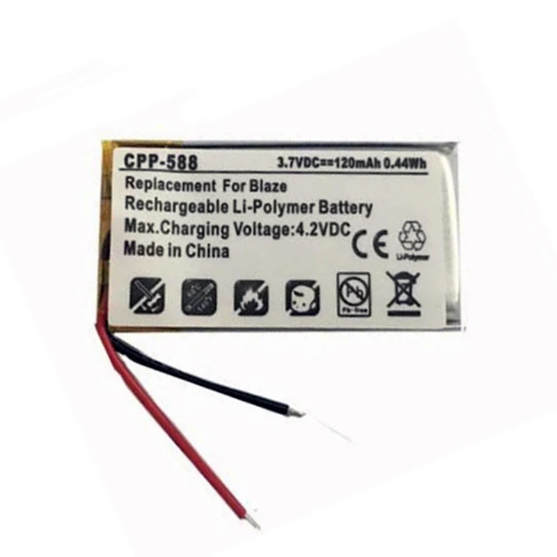 

New LSSP321830 battery 3.7V 120mAh Rechargeable Li-Polyme batteries For Fitbit Blaze SmartWatch Replacement