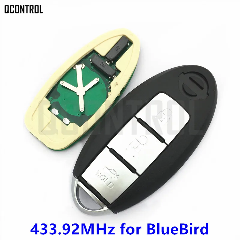 QCONTROL умный дистанционный Автомобильный ключ костюм для NISSAN New BlueBird Синяя Птица