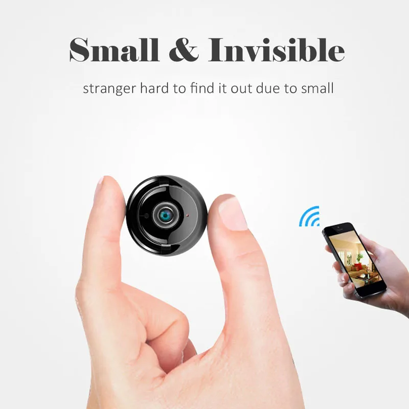 OUSU Невидимая камера IP wifi мини CCTV Беспроводная инфракрасного ночного видения