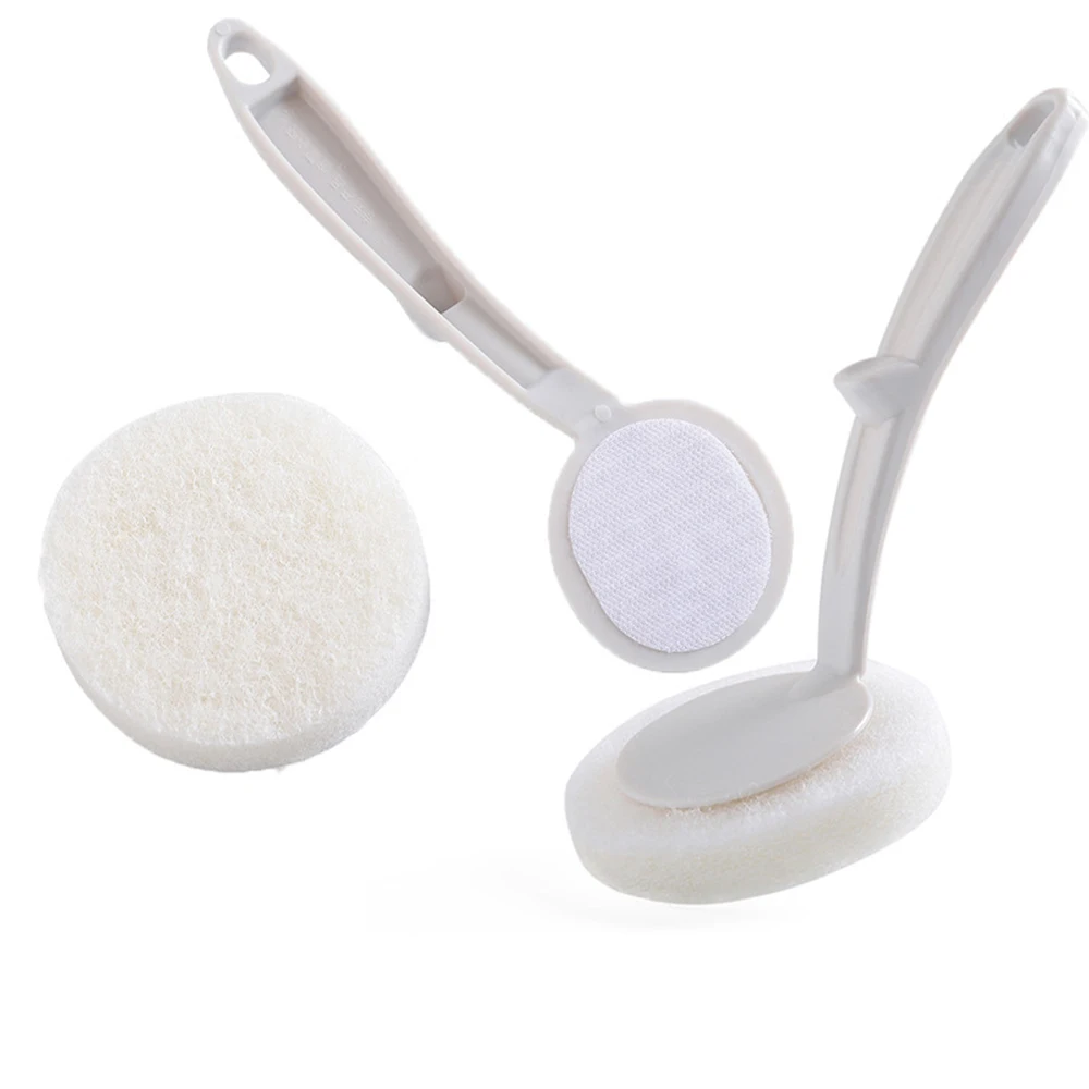 

1Pc Detachable Long Handle Sponge Scouring Gadget Wipe Cleaning Brush For Kitchen Bathroom Bathtub Useful Cleaning Brushes Tools