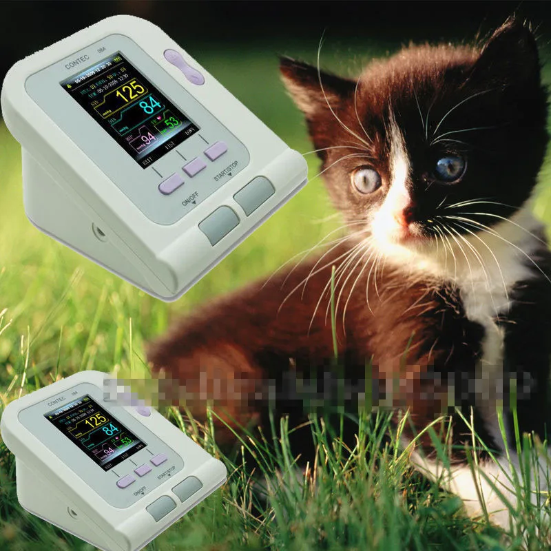 Veterinary Digital Blood Pressure Monitor CONTEC08A for vet use,2.8 LCD