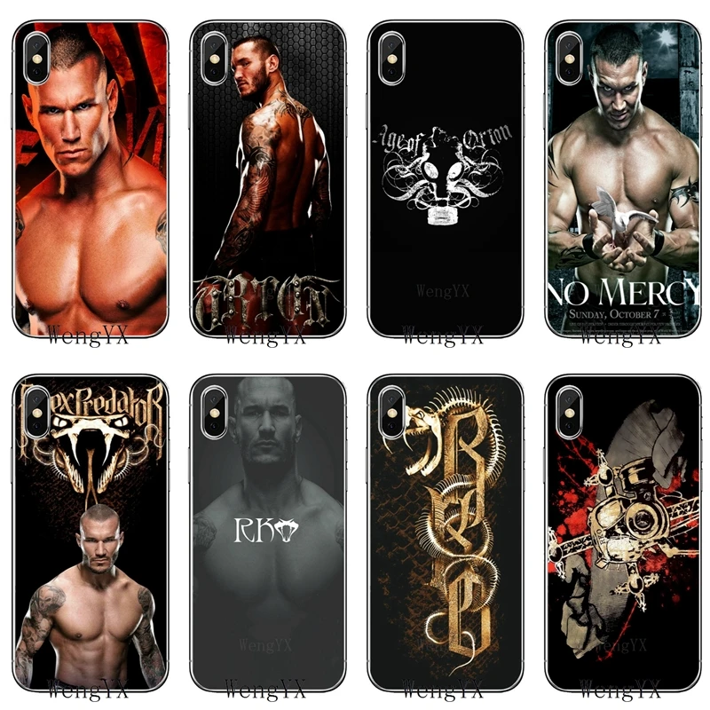 

Randy Orton slim silicone TPU Soft phone cover case For Samsung Galaxy S3 S4 S5 S6 S7 edge S8 S9 Plus mini Note 3 4 5 8