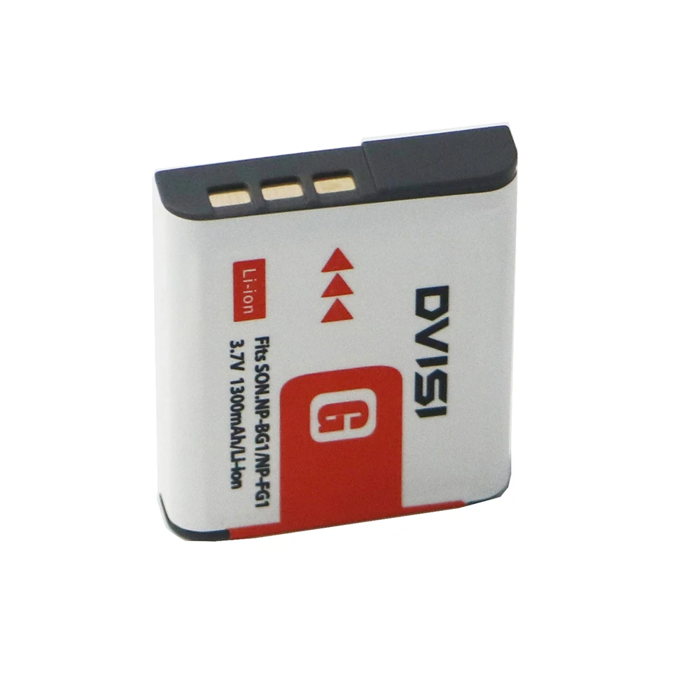 3 7 V 1300mah батарея для цифровой камеры Sony NP BG1 FG1 DSC H3 W70 W30|digital battery|battery for sony3.7 v |