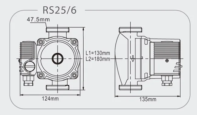 CE утвержден щит циркуляционный насос подкачки rs25-6, использовать для бытовых трубы, душ, кондиционер, под давлением для промышленности
