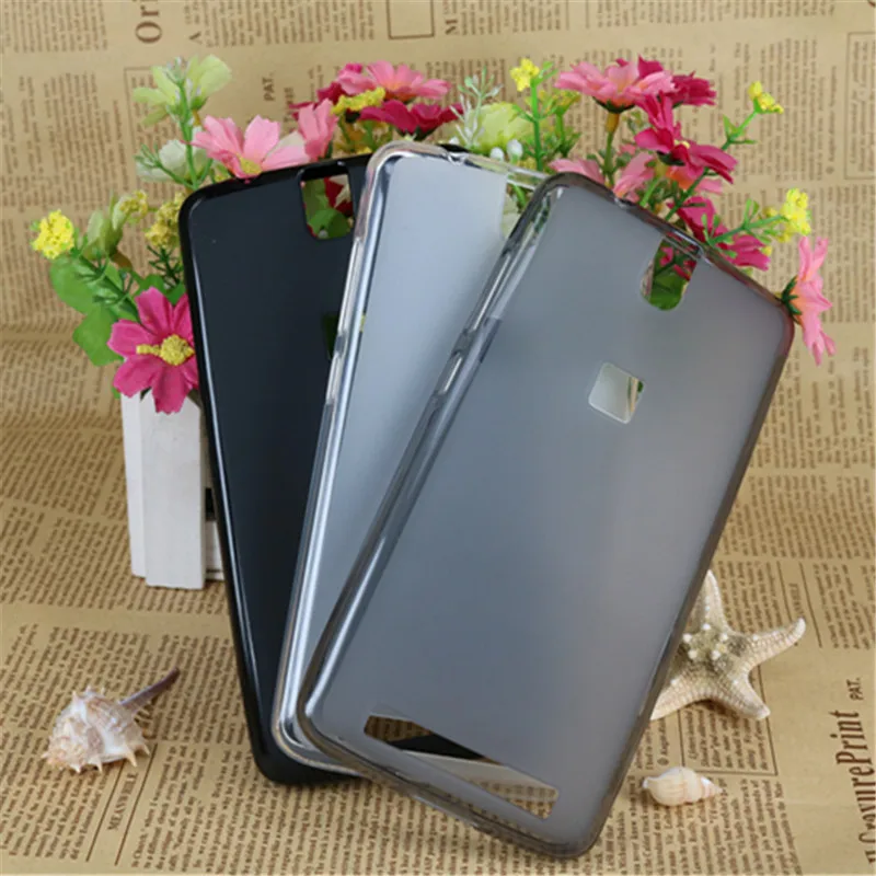 Case Cover Gray Clear Soft Tpu Protective Phone For Elephone P8000 5.5 in Back Colorful Silicon Protection | Мобильные телефоны и