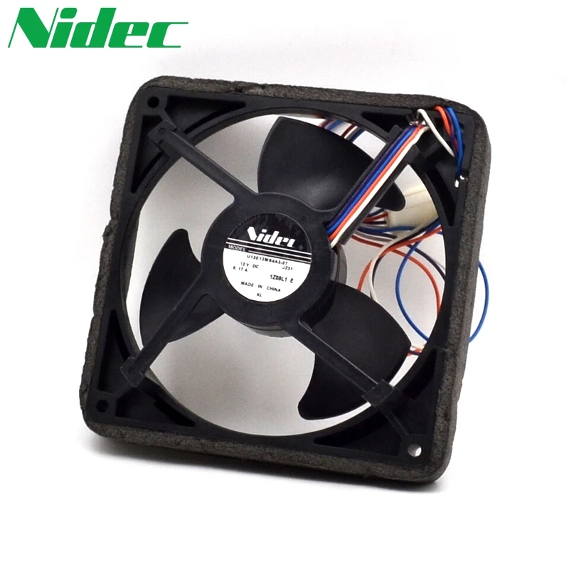 Для Nidec 12V 0.17A U12E12MS4A3 57 J232 водонепроницаемый бесшумный вентилятор охлаждения|silent