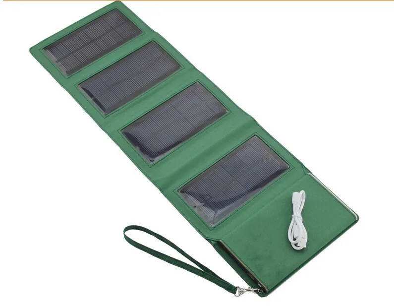 

30pcs/lot portable Charger 8000mah solar Power Bank External battery  Solar power storage folding bag for laptop customized logo