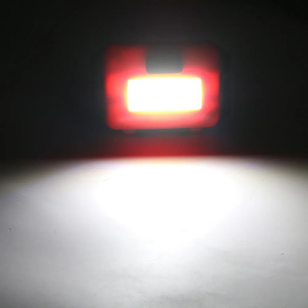 Велосипедный Головной фонарь Водонепроницаемый COB светодиодный фонарь на открытом воздухе Фара Фонарь аварийный фонарь для активного отдыха 4,0