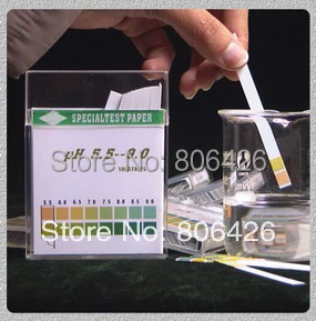 

Free shipping water pH strips for body fluid and drinking water testing