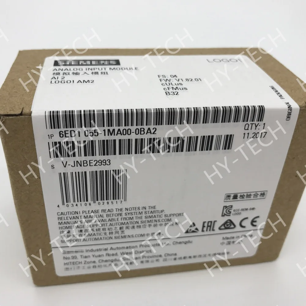

LOGO series PLC 6ED1055-1MA00-0BA2 AM2 expansion module new and original 6ED10551MA000BA2