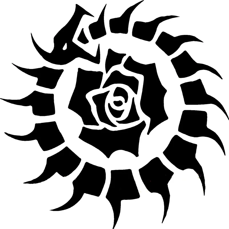 Интересные виниловые мотоциклетные наклейки 16 см * Ouroboros с изображением