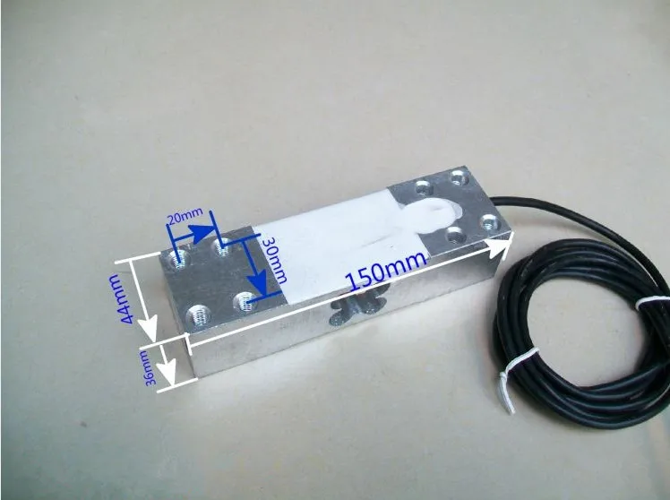 

Parallel Beam Load Cell Scale Sensor Weighting Sensor 400kg/880lb With Cable