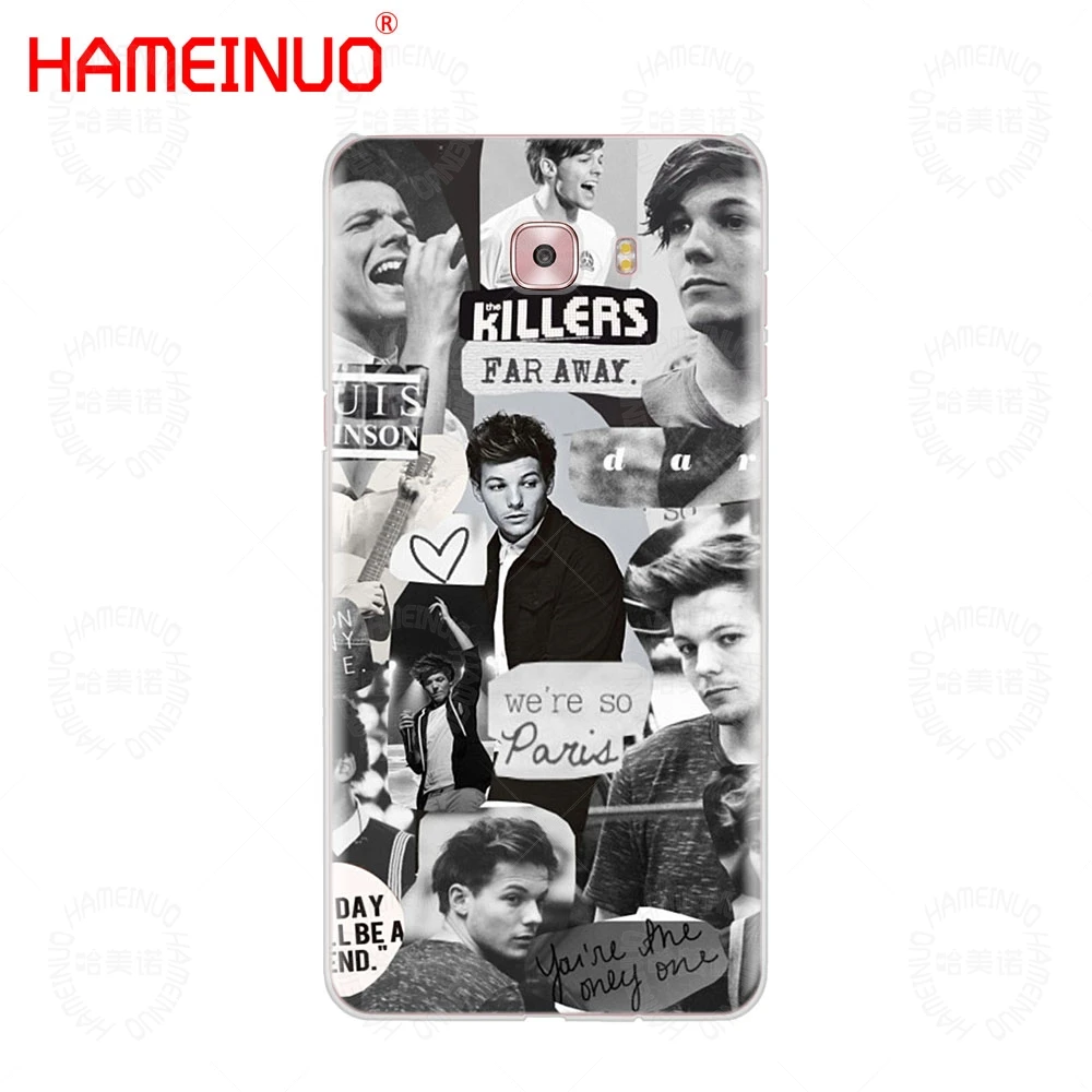 HAMEINUO One Direction 1d Louis Tomlinson cover phone case for Samsung Galaxy C5 C7 C8 C9 C10 J2 PRO 2018