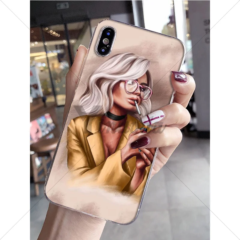 Fashion coffee girl