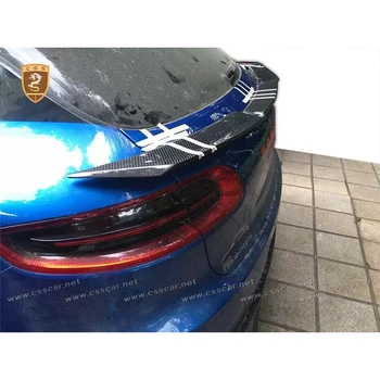 

Carbon Fiber Rear Spoiler Trunk Wing Fit For Porsche Macan 2014 2015 2016 2017 Rear Wing Car Styling Auto Modified