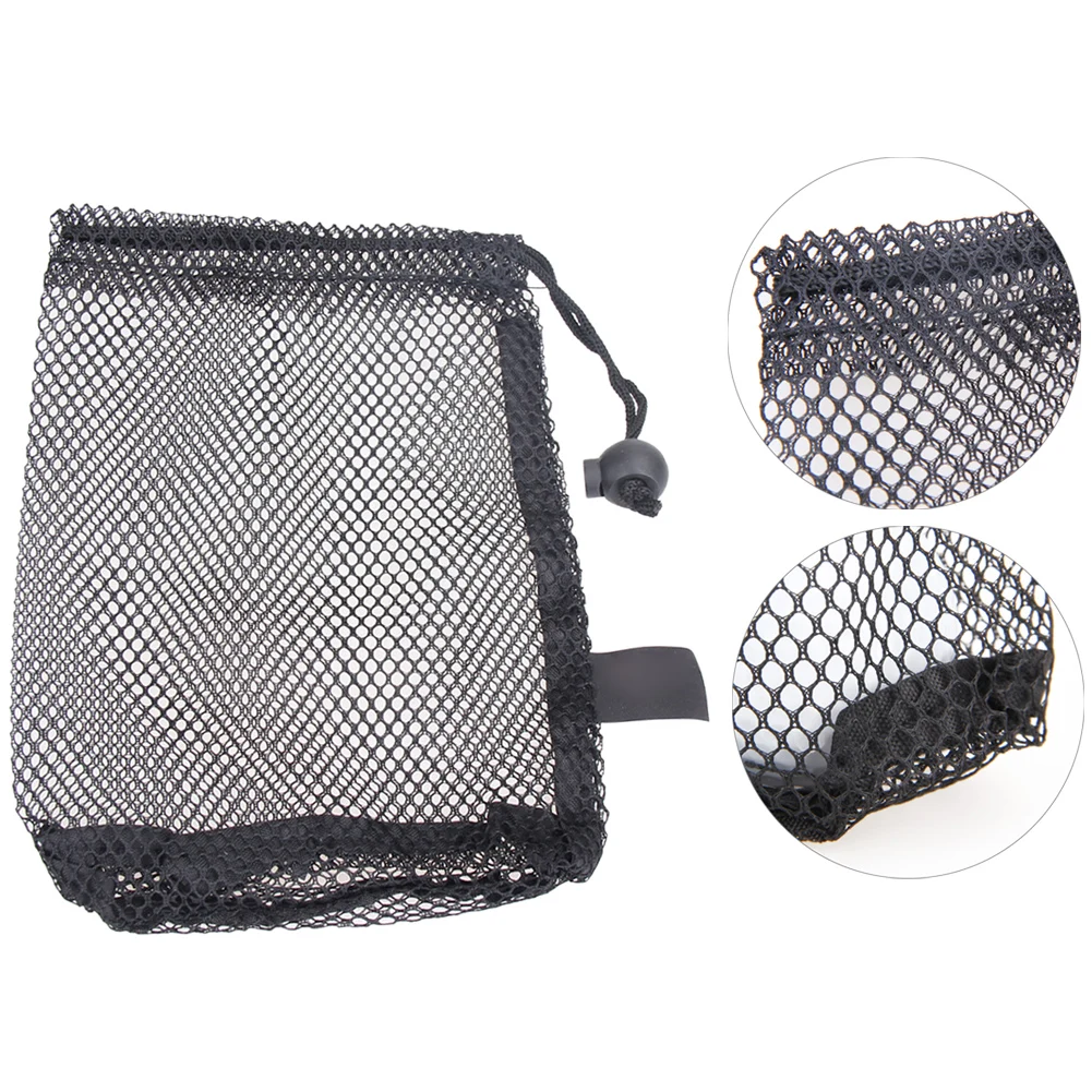 الرياضة في الهواء الطلق نايلون شبكة نتس حقيبة الحقيبة جولف تنس تصمد إلى 15 كرات حامل كرات الجولف تخزين إغلاق التدريب المعونة