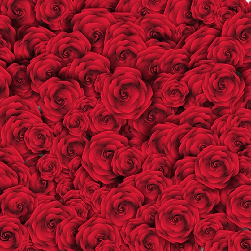 Горячая 3D Реальные Красные розы фото фон виниловая ткань высокого качества компьютерная печать стены фотостудия фон