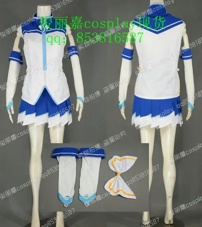 

Superdimension Neptune VS Sega Hard Girls Hatsumi Sega Segami Segamin Dress Cosplay Costume J001