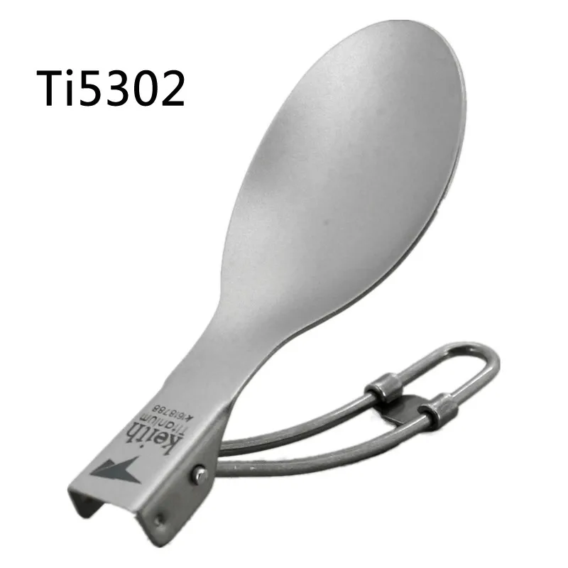 Кит Титановая Ложка походная ложка Складная титановая spork Ti5301/Ti5308