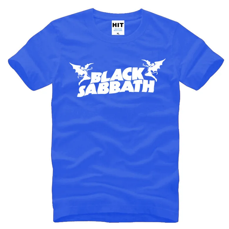 Black Sabbath Классический Heavy Metal Rock Мужская футболка для мужчин и круглым вырезом, хлопковая футболка camisetas Hombre