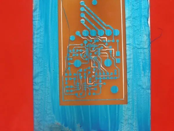 Photoresist анти-травление синие чернила краски для DIY PCB сухая пленка Замена 1 бутылка