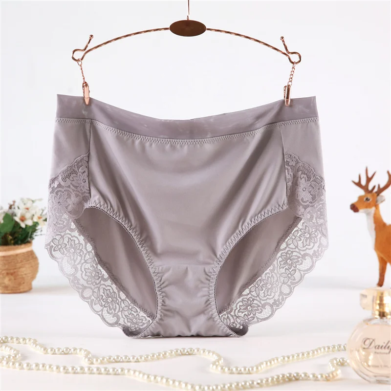 4xl plus size women briefs lace seamless women underwear panties transparent sexy panty large size female underpants lingerie 10 (17)