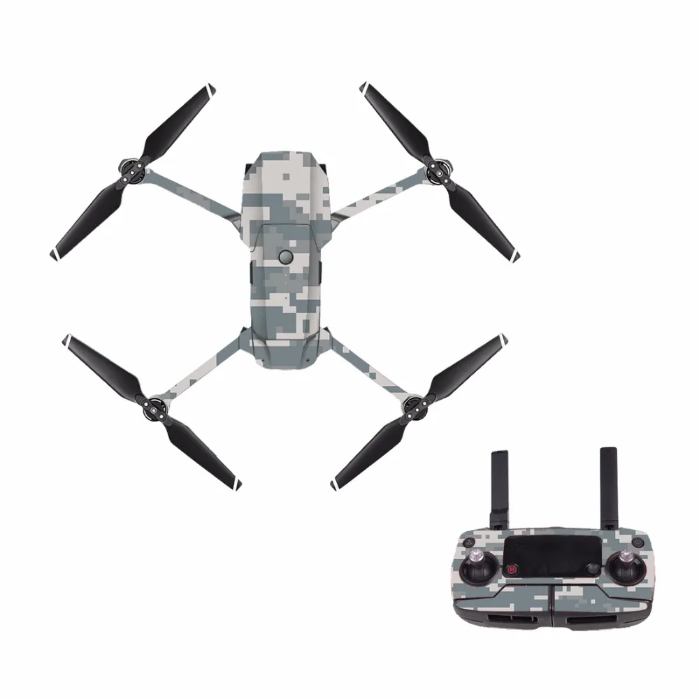 

[M0061] Camouflage for DJI Mavic Pro Decal Skin Sticker Drone Body + Remote Controller + 3 Battery Protection Film Cover