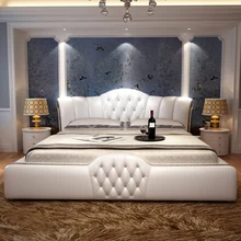 China Bedroom Set And Get Free Shipping On Aliexpress 1 5 Or 8m Bed Leather Home Soft For Bedroom Set Ce