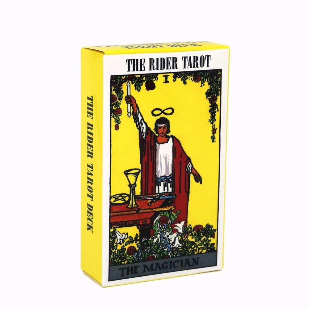 78pcs New Full English Rider Waite Tarot Deck Card Beginners Gift Board Games Entertainment Fun Playing Cards Paper