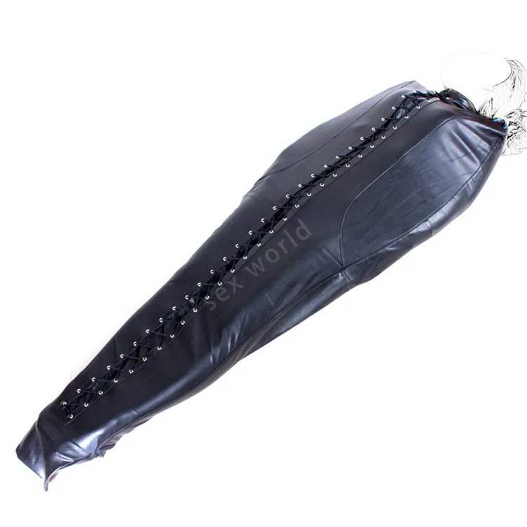 S/M/L PU Leather BDSM Binder Harness Full Body Bondage Sleeping Bag Fetish Restraint BDSM Slave Sex Toys For Couples Adult Games S/M/L PU Leather BDSM Binder Harness Full Body Bondage Sleeping Bag Fetish Restraint BDSM Slave Sex Toys For Couples Adult Games