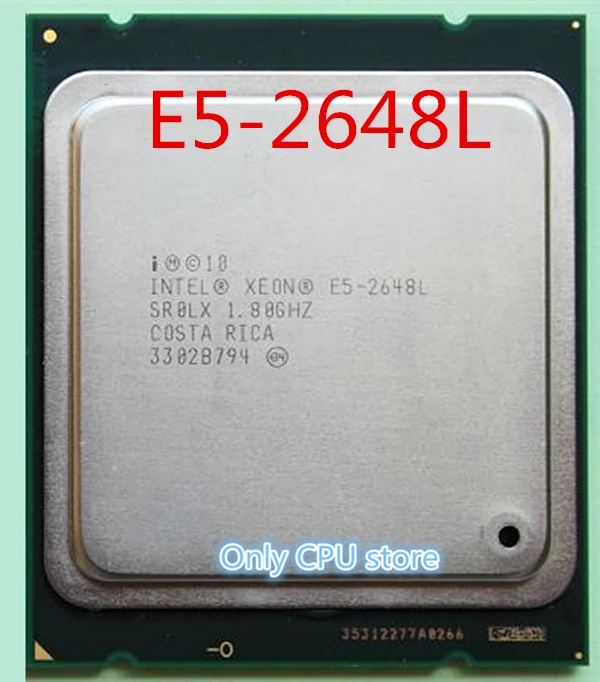 E5 2648 L оригинальный процессор Intel Xeon 2648L 8 CORE 1 ГГц 20 МБ LGA2011 70 Вт Бесплатная доставка