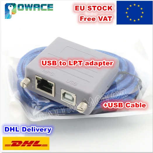 

[EU STOCK/Free VAT] RTM200 USB to LPT adapter 200KHZ USB CNC Motion Controller for Mach3