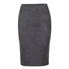 High Street 2022 Women Suede Multi Color Pencil Midi Skirt Female Spring Summer Basic Tube Bodycon Skirts Saia ► Photo 3/6