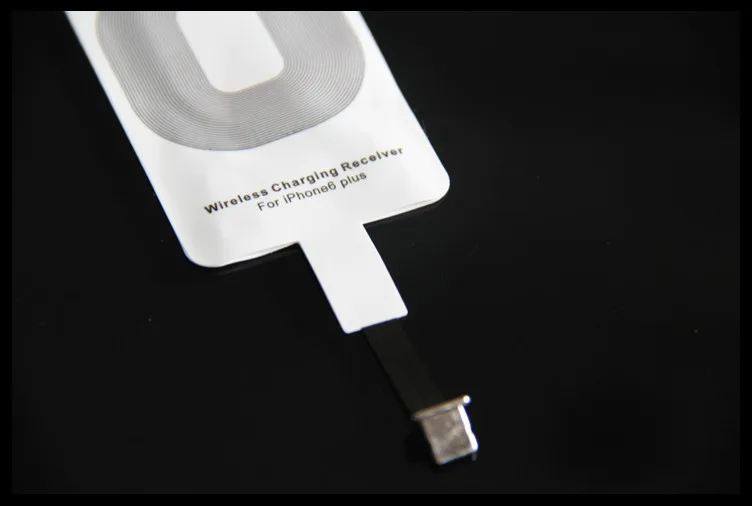 Peaktop Qi Беспроводное зарядное устройство приемник модуль адаптер для Apple iPhone 6 6S 7 Plus 5 S 5S SE зарядка рецептор Pad катушка