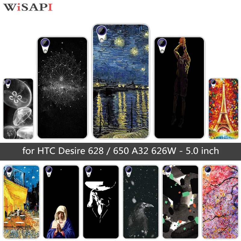 Мягкий ТПУ для HTC 628 626 626w Медузы чехол телефона Desire 5 0 дюйма силиконовый 626D 626G 626S |