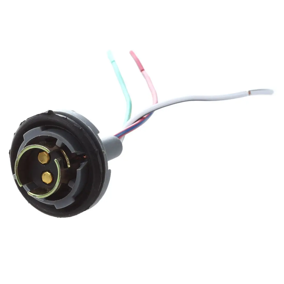 1157 Signal Brake Light Bulb Socket Connector Wire Harness Plug 2 Pcs