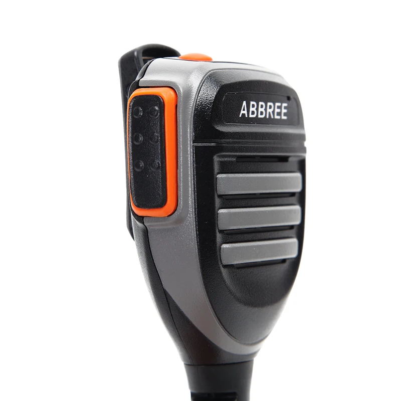 ABBREE AR 780 PTT дистанционный водонепроницаемый плечевой микрофон ручной для Kenwood TYT