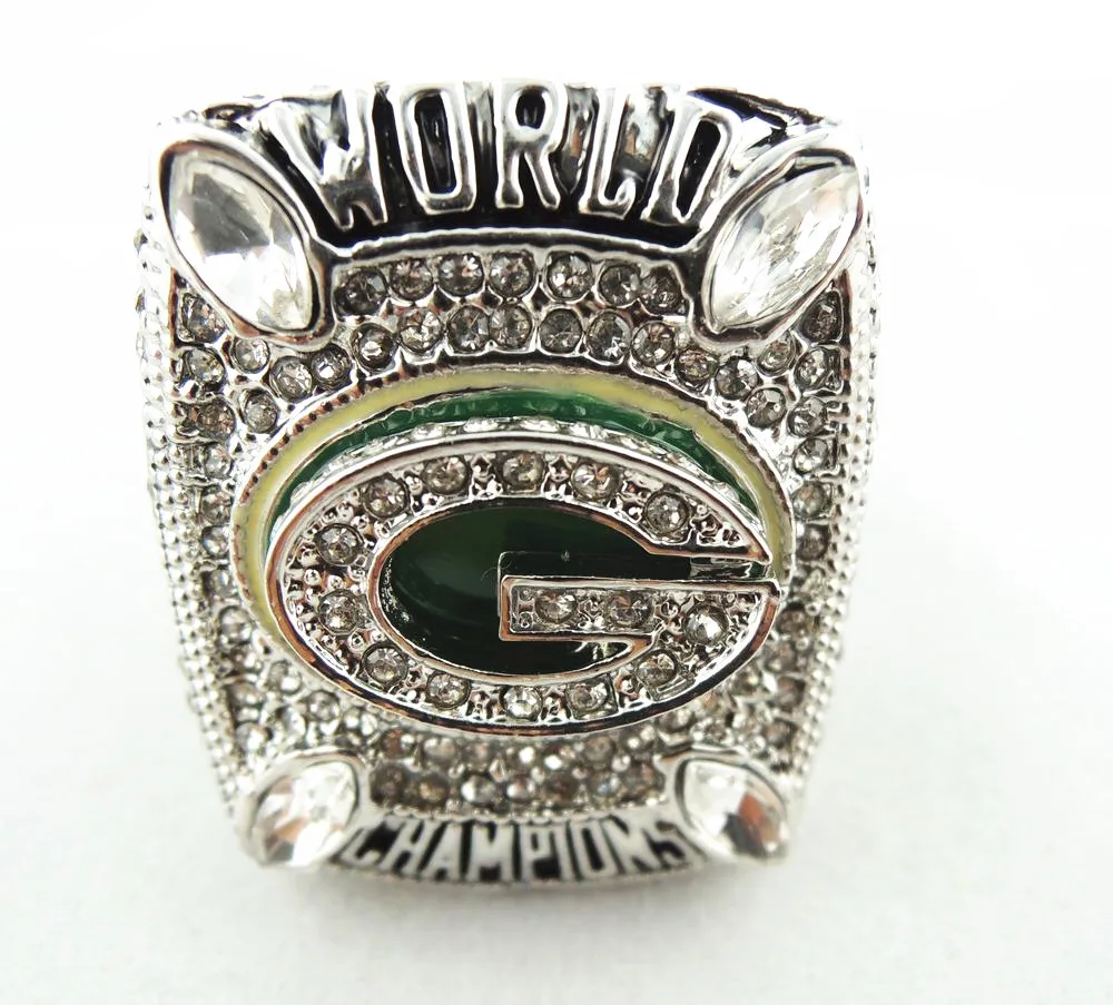 Super Bowl 2010 Green Bay Packers Super Bowl Replica championship rings size 11 *-in Rings from 