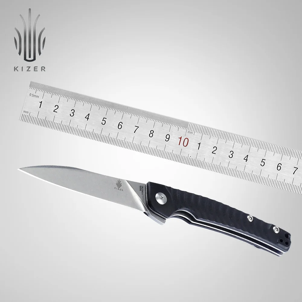 Складной нож Kizer V3457N1/V3457N2 портативный высокопрочный стальной N690 охотничий для