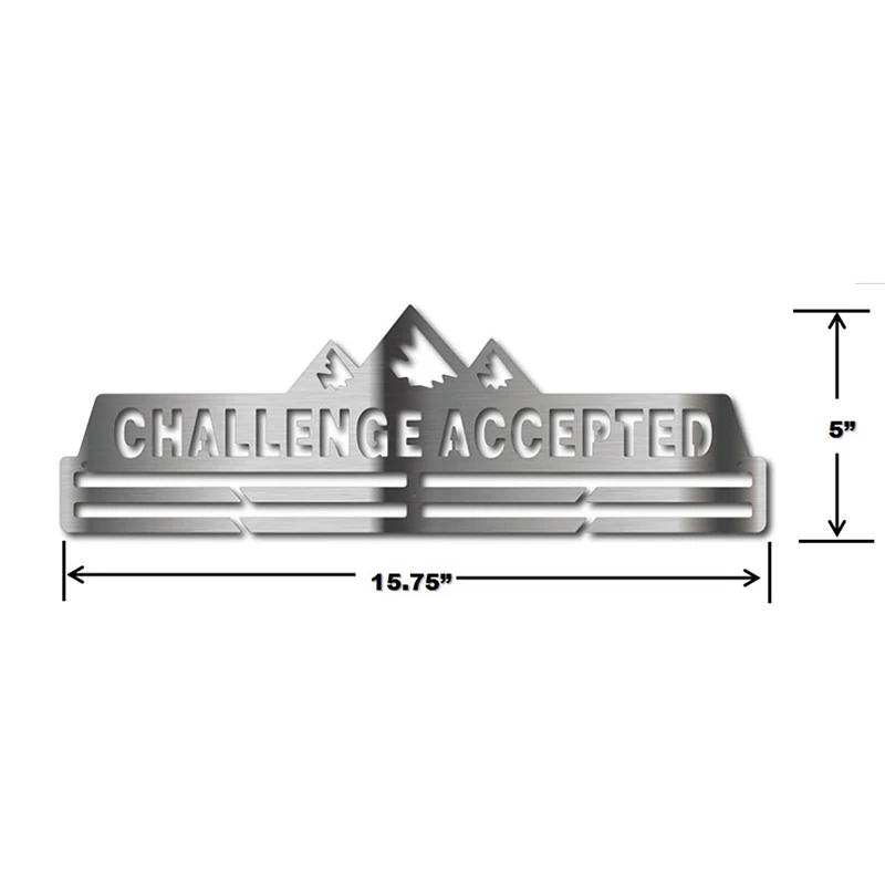 Вызов принимается вешалка для медалей вешалка для спортивных медалей для бега, плавания, гимнастики, тхэквондо, удерживайте 32 медали